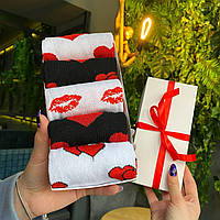 Подарунковий набір шкарпеток чоловічих на 5 пар 40-45 р кольорові демісезонні, оригінальні, трикотажні та довгі Br BAR