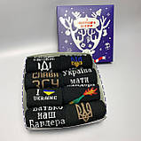 Подарунковий новорічний бокс чоловічих бавовняних чорних шкарпеток 8 пар 41-45 Br BAR, фото 7