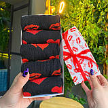 Найкращий набір шкарпеток чоловічих високих демісезонних практичних 40-45 5 пар крутий подарунок для коханого чоловіка Br BAR, фото 7