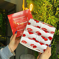 Подарунковий бокс шкарпеток жіночих на 8 пар 36-41 р білі універсальні та якісні, прикольні та гарні Br BAR