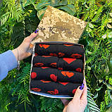 Подарунок парню на день народження бокс якісних стильних шкарпеток 8 пар у коробці 40-45р білі із Br BAR, фото 5