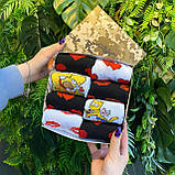 Шкарпетки чоловічі довгі повсякденні весна-осінь із класним дизайном 40-45 8 пар у подарунковій упаковці Br BAR, фото 7