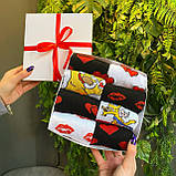 Подарунок парню на день народження бокс якісних стильних шкарпеток 8 пар у коробці 40-45р яскраві модні Br BAR, фото 9