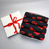 Комплект чоловічих високих шкарпеток 8 пар набір у коробці, оригінальний подарунок парню чоловікові на день Br BAR, фото 8