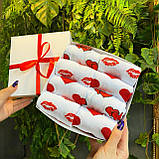 Комплект чоловічих високих шкарпеток 8 пар набір у коробці, оригінальний подарунок парню чоловікові на день Br BAR, фото 4