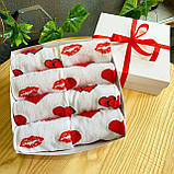 Комплект чоловічих високих шкарпеток 8 пар набір у коробці, оригінальний подарунок парню чоловікові на день Br BAR, фото 3