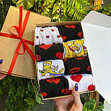 Комплект чоловічих високих шкарпеток 8 пар набір у коробці, оригінальний подарунок парню чоловікові на день Br BAR, фото 6