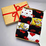 Комплект чоловічих високих шкарпеток 8 пар набір у коробці, оригінальний подарунок парню чоловікові на день Br BAR, фото 9