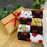 Комплект чоловічих високих шкарпеток 8 пар набір у коробці, оригінальний подарунок парню чоловікові на день Br BAR, фото 7