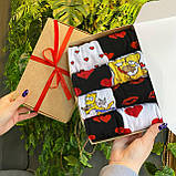 Комплект чоловічих високих шкарпеток 8 пар набір у коробці, оригінальний подарунок парню чоловікові на день Br BAR, фото 5