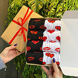 Комплект чоловічих високих шкарпеток 8 пар набір у коробці, оригінальний подарунок парню чоловікові на день Br BAR, фото 9