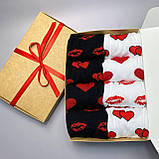 Комплект чоловічих високих шкарпеток 8 пар набір у коробці, оригінальний подарунок парню чоловікові на день Br BAR, фото 2