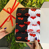 Комплект чоловічих високих шкарпеток 8 пар набір у коробці, оригінальний подарунок парню чоловікові на день Br BAR, фото 7