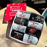 Круті подарункові шкарпетки в красивій коробці чоловічі високі весна-осінь із прикольним тренд дизайном Br BAR, фото 5