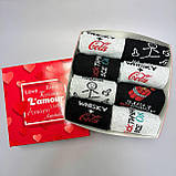 Круті подарункові шкарпетки в красивій коробці чоловічі високі весна-осінь із прикольним тренд дизайном Br BAR, фото 8