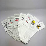 Комплект чоловічих шкарпеток довгих креативних демісезонних із веселими кумедними малюнками 40-45 8 шт у Br BAR, фото 3