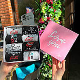 Тренд комплект шкарпеток чоловічих високих креативних весна-осінь із кумедним дизайном 40-45 8 шт у Br BAR, фото 3