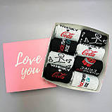 Тренд комплект шкарпеток чоловічих високих креативних весна-осінь із кумедним дизайном 40-45 8 шт у Br BAR, фото 4