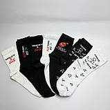 Тренд бокс шкарпеток чоловічих довгих практичних весна-осінь з оригінальним принтом 40-45 8 шт у крутій Br BAR, фото 4