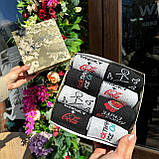 Тренд бокс шкарпеток чоловічих довгих практичних весна-осінь з оригінальним принтом 40-45 8 шт у крутій Br BAR, фото 6