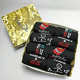 Оригінальний бокс шкарпеток чоловічих високих демісезонних зі смішним дизайном 40-45 8 пар крута ідея на Br BAR, фото 6