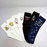 Крутий набір шкарпеток чоловічих високих демісезонних із кумедним дизайном 40-45 8 пар прикольна ідея на Br BAR, фото 2