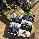 Крутий набір шкарпеток чоловічих високих демісезонних із кумедним дизайном 40-45 8 пар прикольна ідея на Br BAR, фото 6