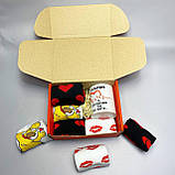 Чоловічий набір керамічна чашка 330 мл і високі демісезонні шкарпетки 8 пар 40-45 на креативний подарунок Br BAR, фото 6