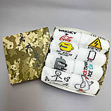 Креативний комплект шкарпеток чоловічих довгих демісезонних з яскравими веселими малюнками 40-45 8 пар на Br BAR, фото 4