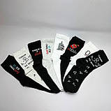 Бокс шкарпеток чоловічих високих бавовняних веселих весна-осінь 40-45 8 пар у красивій подарунковій коробці Br BAR, фото 2