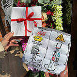 Набір шкарпеток для чоловіків високих демісезонних практичних модних із веселим дизайном 40-45 8 пар на Br BAR, фото 2