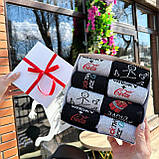 Бокс шкарпеток для хлопців високих демісезонних демісезонних трикотажних із кумедним принтом 40-45 8 пар на Br BAR, фото 2