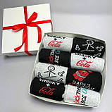 Бокс шкарпеток для хлопців високих демісезонних демісезонних трикотажних із кумедним принтом 40-45 8 пар на Br BAR, фото 4