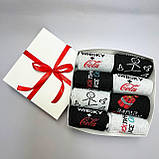 Бокс шкарпеток для хлопців високих демісезонних демісезонних трикотажних із кумедним принтом 40-45 8 пар на Br BAR, фото 5