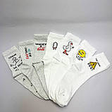 Набір шкарпеток чоловічих високих крутих весна-осінь з яскравими смішними малюнками 40-45 8 пар у Br BAR, фото 8