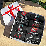 Найкращий комплект шкарпеток чоловічих високих демісезонних із креативним смішним принтом 40-45 8 пар для Br BAR, фото 8