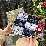 Набір шкарпеток чоловічих високих весна-осінь прикольних із веселим принтом Плани на день 40-45 6 пар для Br BAR, фото 4