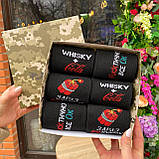 Подарунковий бокс шкарпеток чоловічих довгих демісезонних креативних чорних з яскравими малюнками 40-45 6 Br BAR, фото 7