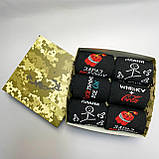 Набір шкарпеток чоловічих довгих бавовняних весна-осінь зі смішними класними малюнками 40-45 6 пар для Br BAR, фото 3