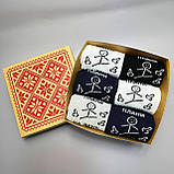 Оригінальний набір шкарпеток чоловічих довгих весна-осінь із приколом Плани на день 40-45 6 пар у красивій Br BAR, фото 5