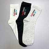 Комплект шкарпеток чоловічих довгих демісезонних стильних з прикольним акцентом 40-45 6 пар на крутий Br BAR, фото 3