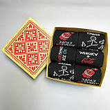 Шкарпетки чоловічі довгі демісезонні практичні якісні з класним принтом 40-45 6 пар для хлопців Br BAR, фото 6