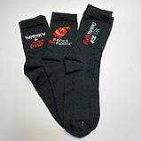 Шкарпетки чоловічі високі весна-осінь повсякденні чорні з веселим яскравим тренд принтом 40-45 6 пар для Br BAR, фото 3