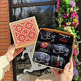 Бокс подарунковий шкарпеток чоловічих високих весна-осінь бавовняних з тренд приколом 40-45 6 пар на Br BAR, фото 7