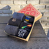Тактичні зимові шкарпетки 6 пар у подарунковій коробці, Чоловічі теплі шкарпетки махрові повсякденні 41-45 Br BAR, фото 10