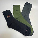 Тактичні зимові шкарпетки 6 пар у подарунковій коробці, Чоловічі теплі шкарпетки махрові повсякденні 41-45 Br BAR, фото 5