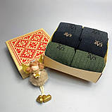 Новинка! Комплект набір чоловічих шкарпеток 6 пар Термошкарпетки чоловічі зимові шкарпетки теплі для Br BAR, фото 4