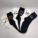 Набір високих чоловічих шкарпеток із патріотичним принтом для чоловіків, шкарпетки в подарунковому боксі 6 Br BAR, фото 3