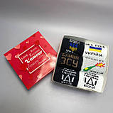 Набір високих чоловічих шкарпеток із патріотичним принтом для чоловіків, шкарпетки в подарунковому боксі 6 Br BAR, фото 6