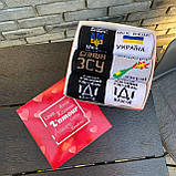 Набір високих чоловічих шкарпеток із патріотичним принтом для чоловіків, шкарпетки в подарунковому боксі 6 Br BAR, фото 5